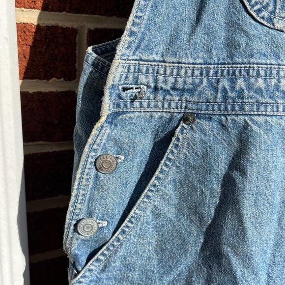 Billblass Denim Overall Shorts Women's 8 - Picture 5 of 6